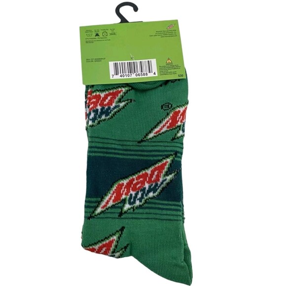 Novelty Funny Crew Socks: Nissin Cup Noodles Mtn Dew Moon Pie Pop Tarts - Picture 6 of 13